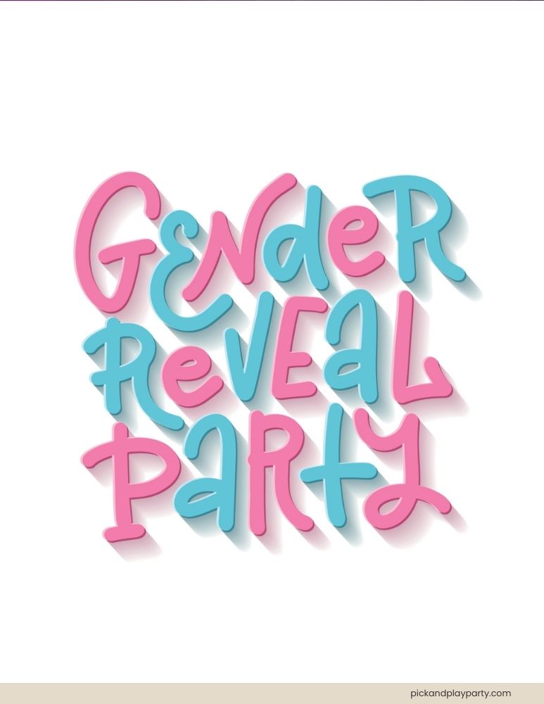 Gender Reveal Party