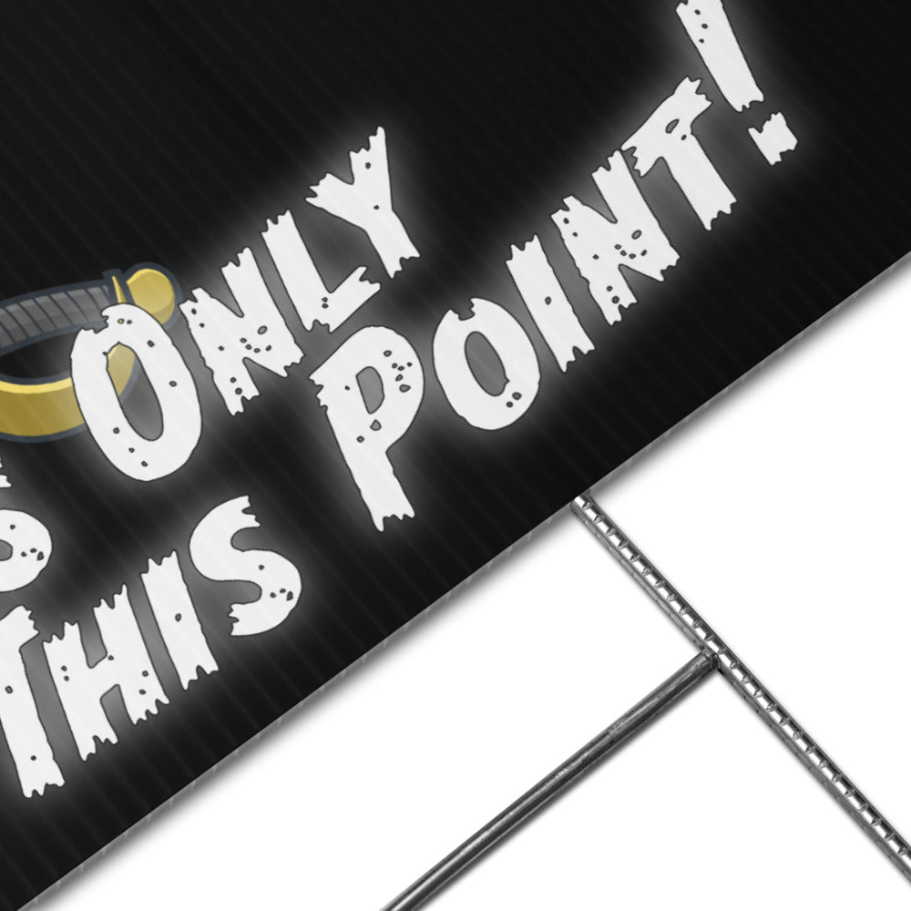 Pirate Party Yard sign