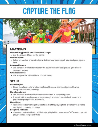 Superhero Birthday Bundle