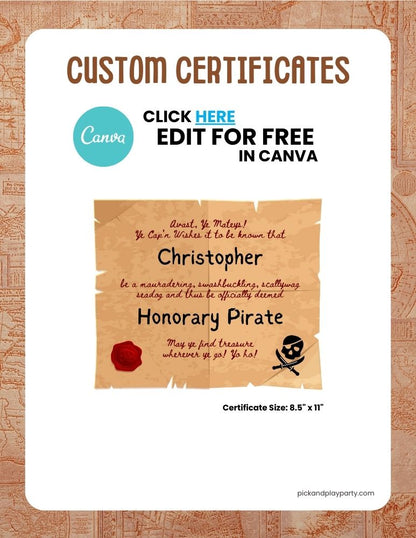 Pirate Birthday Bundle