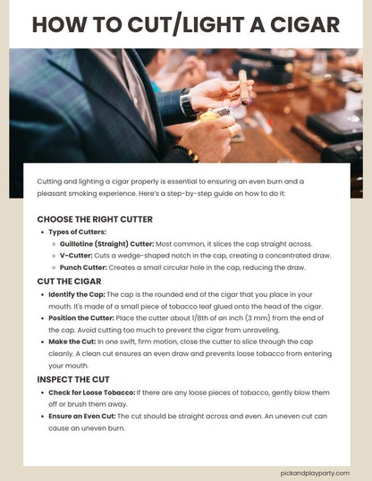 Bourbon and Cigar Party