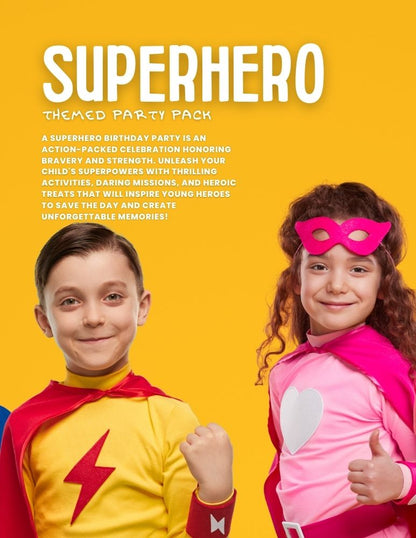 Superhero Birthday Bundle