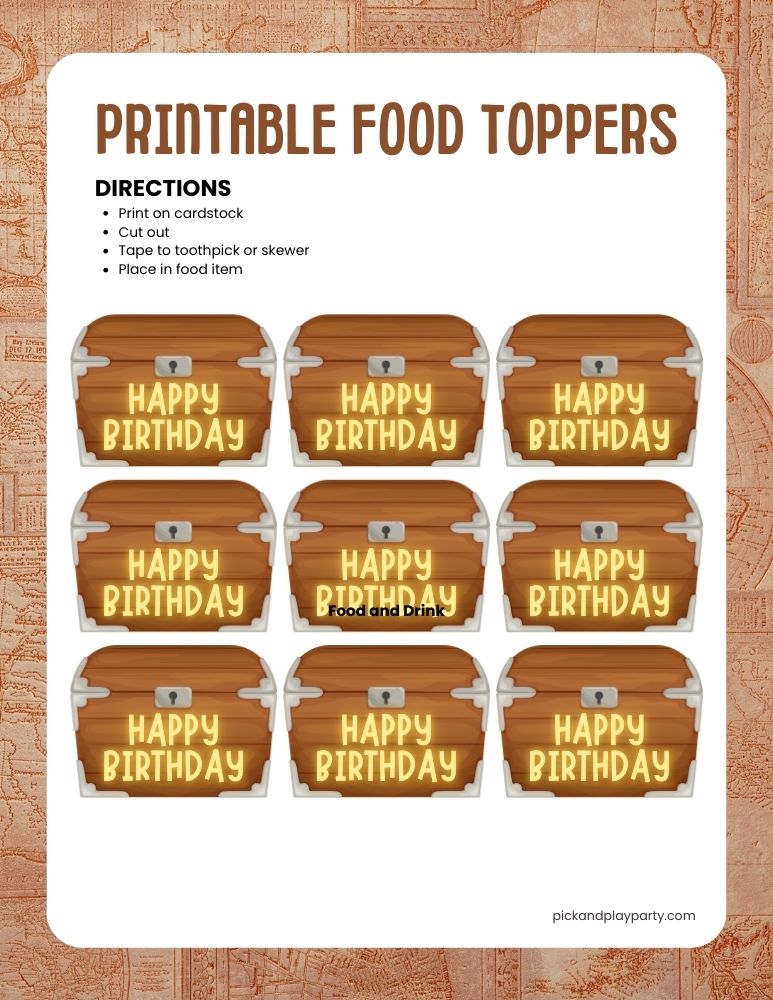 Pirate Birthday Bundle